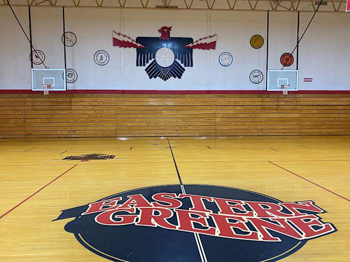 The Eastern Greene high school gym.